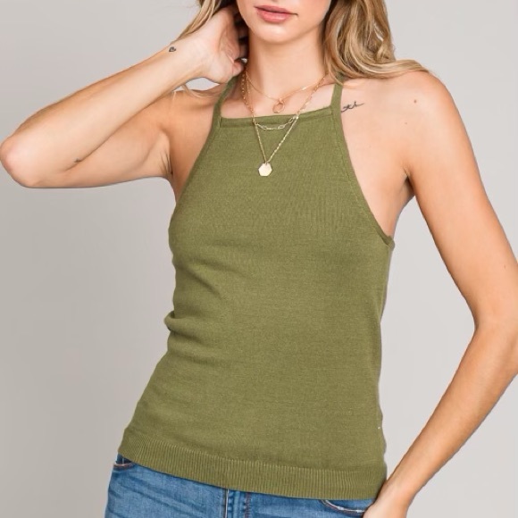 NEUTRAL ESSENTIALS Olive Tank Top - Picture 9 of 13